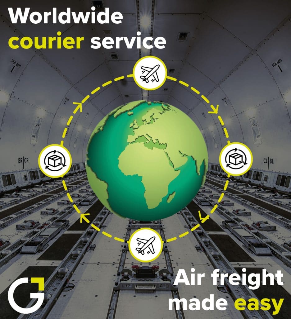 Worldwide courier service air freight made easy