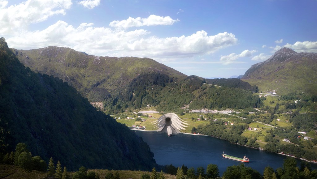 World’s first ship tunnel to be built under Norwegian mountains
